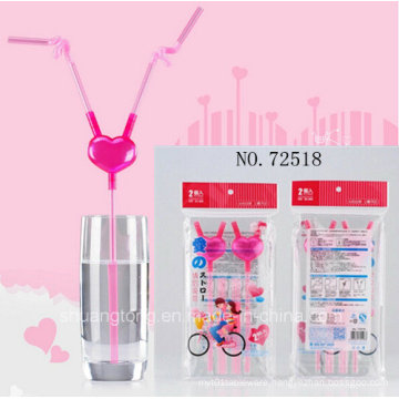 Promotion Gift Creative Love Straw